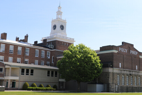 Poly Prep Country Day School campus in Brooklyn - one of Brooklyn's top private schools for college admissions