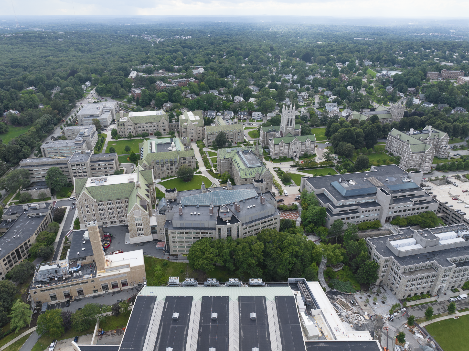 Boston College campus - junior year college prep timing
