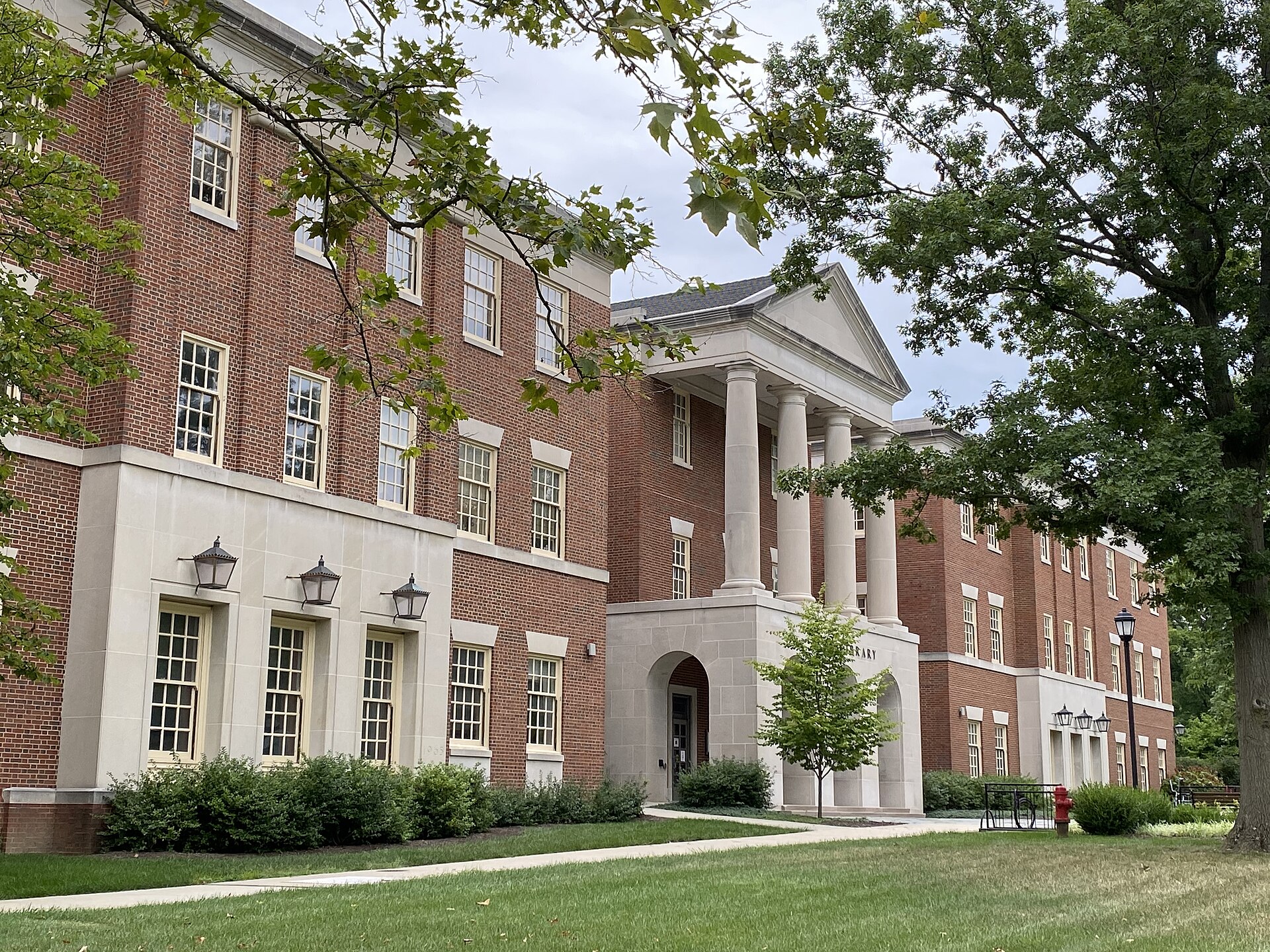 King Library at Miami University - return of standardized testing