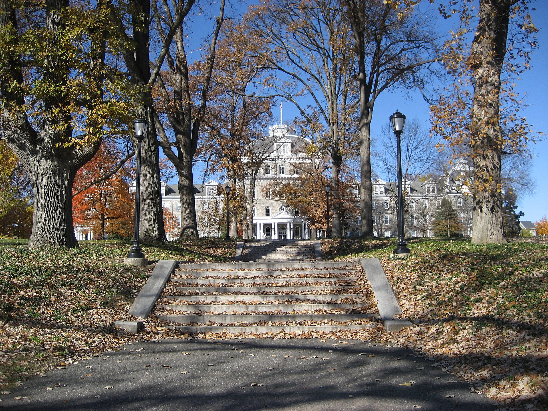 Parrish Hall at Swarthmore College representing the complete admissions guide to Swarthmore College, one of the most selective liberal arts colleges in the United States with a 7.43% acceptance rate for the Class of 2029.
