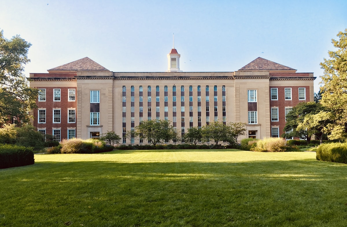 College campus representing yield protection in admissions 2026