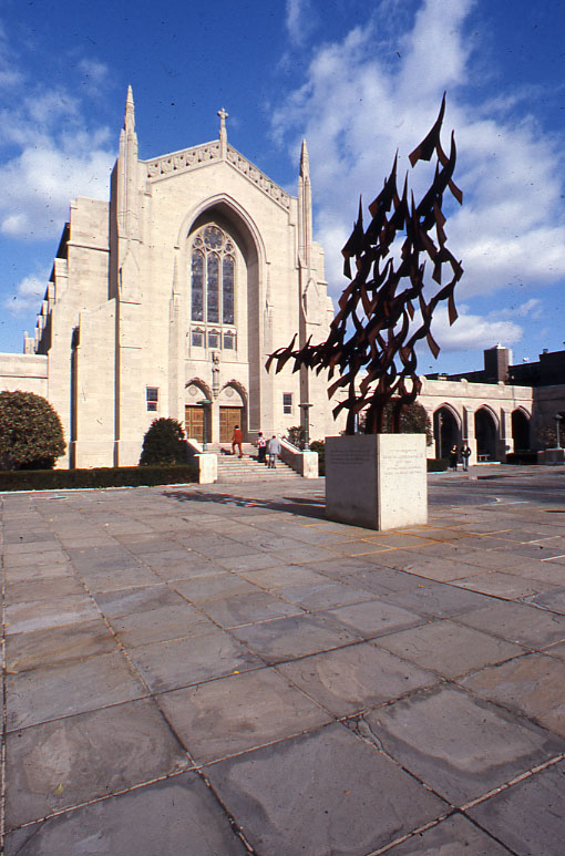 Boston University Marsh Plaza on Commonwealth Avenue