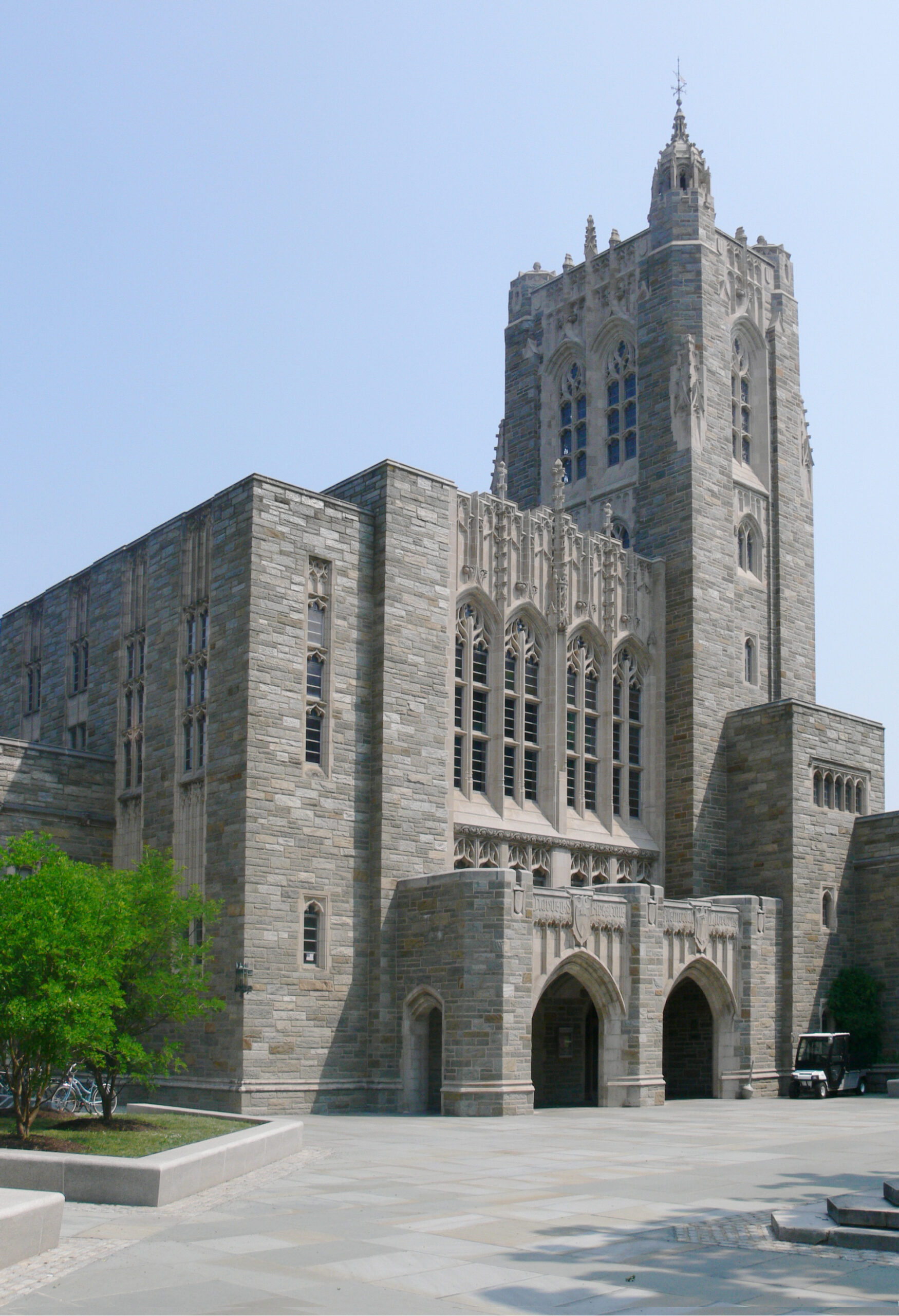 Firestone Library at Princeton University, representing common Common App essay mistakes to avoid