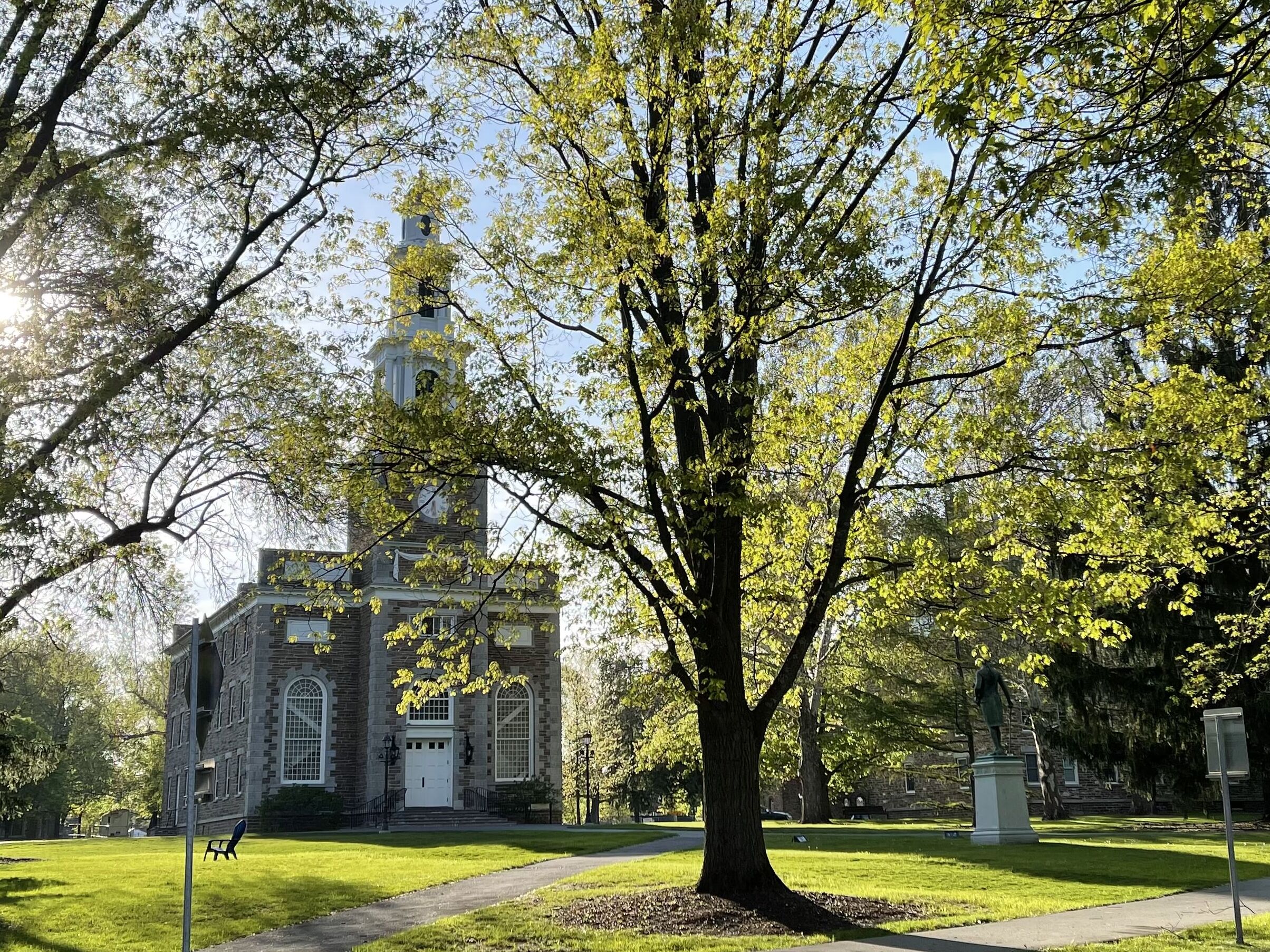 Historic Hamilton College Chapel in Clinton, New York