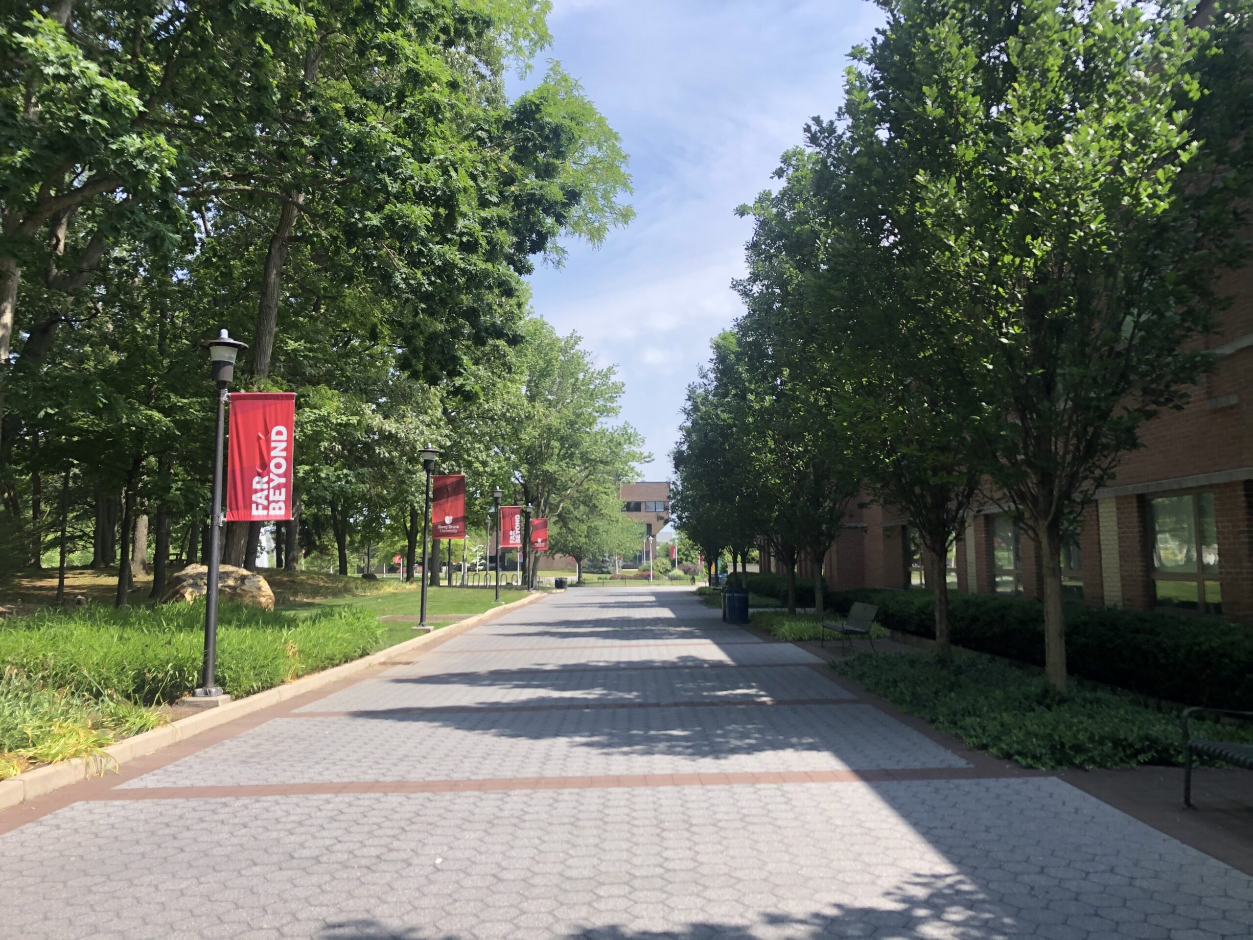Stony Brook University west campus, host of the Simons Summer Research Program