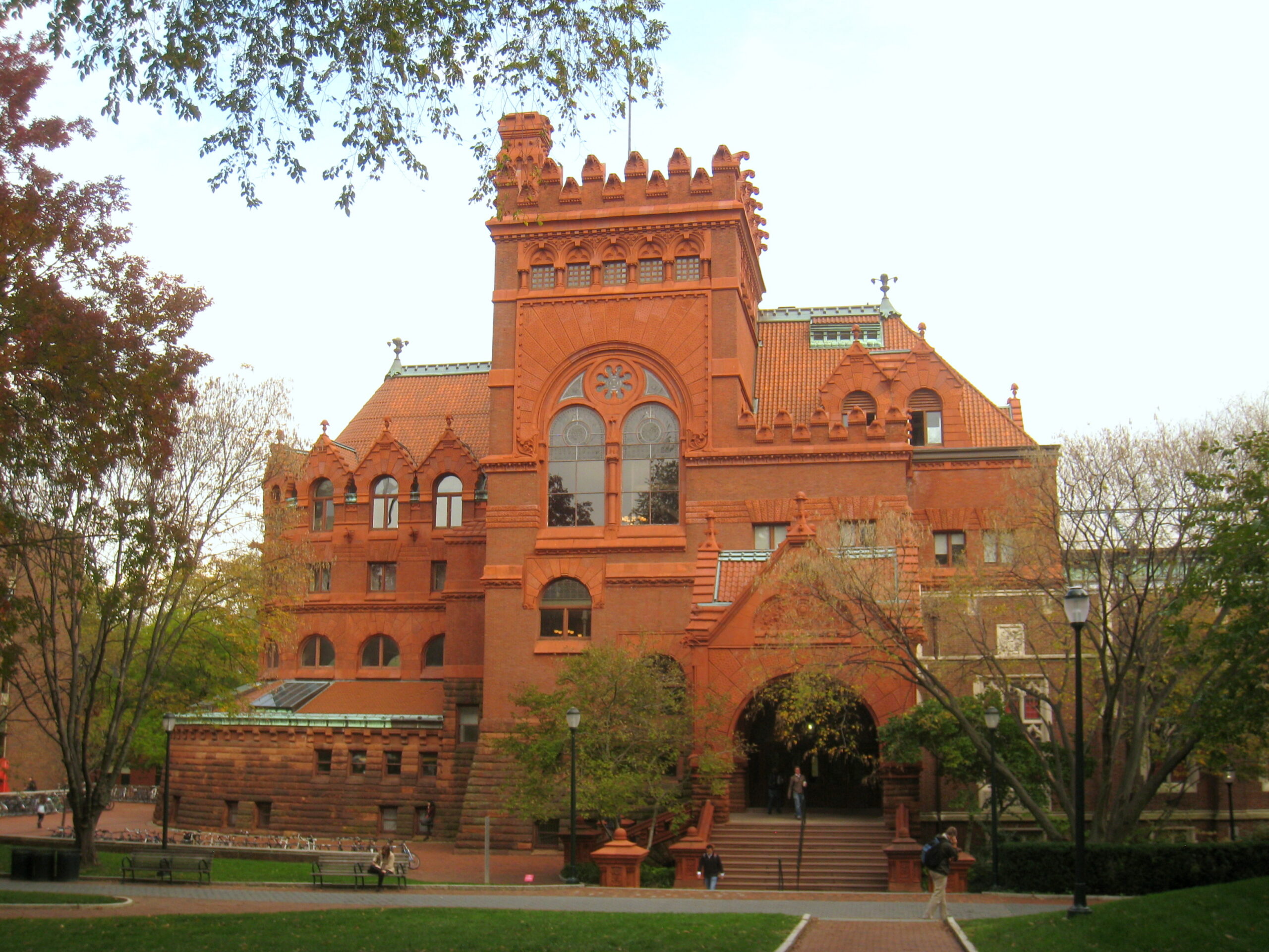 Fisher Fine Arts Library at the University of Pennsylvania, illustrating Penn legacy admissions
