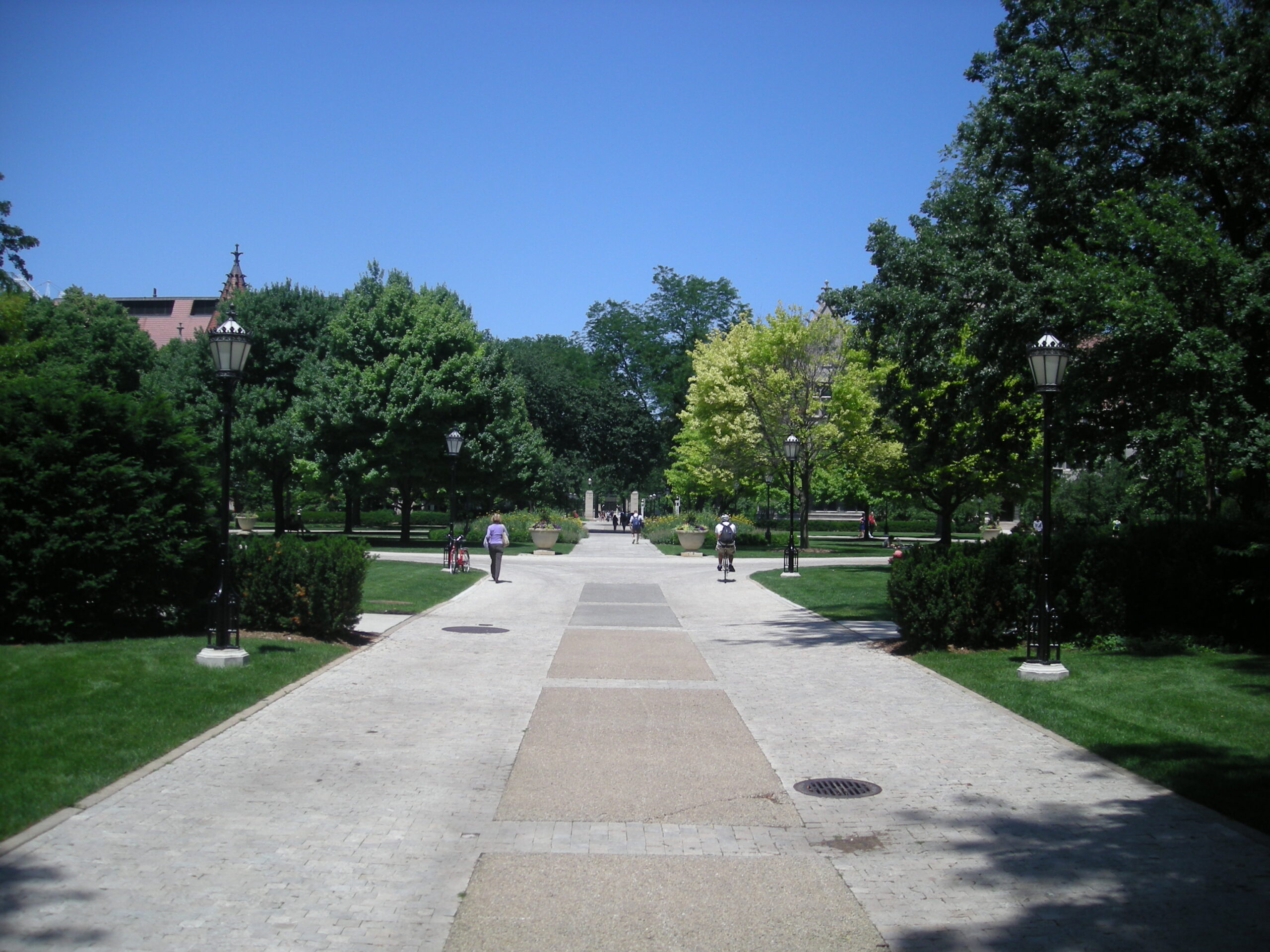 University of Chicago Main Quadrangles campus view, where the College plans to expand to 9,000 undergraduate students