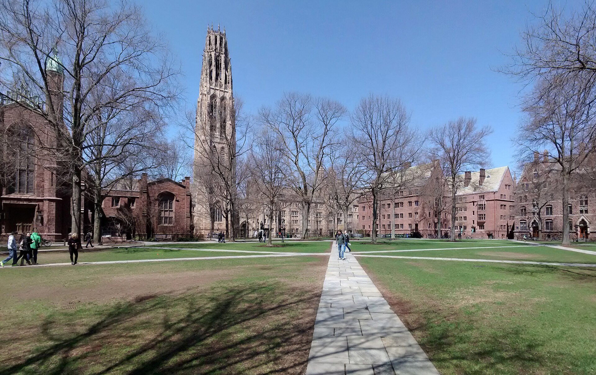 Yale University campus, illustrating the counselor letter of recommendation in college admissions