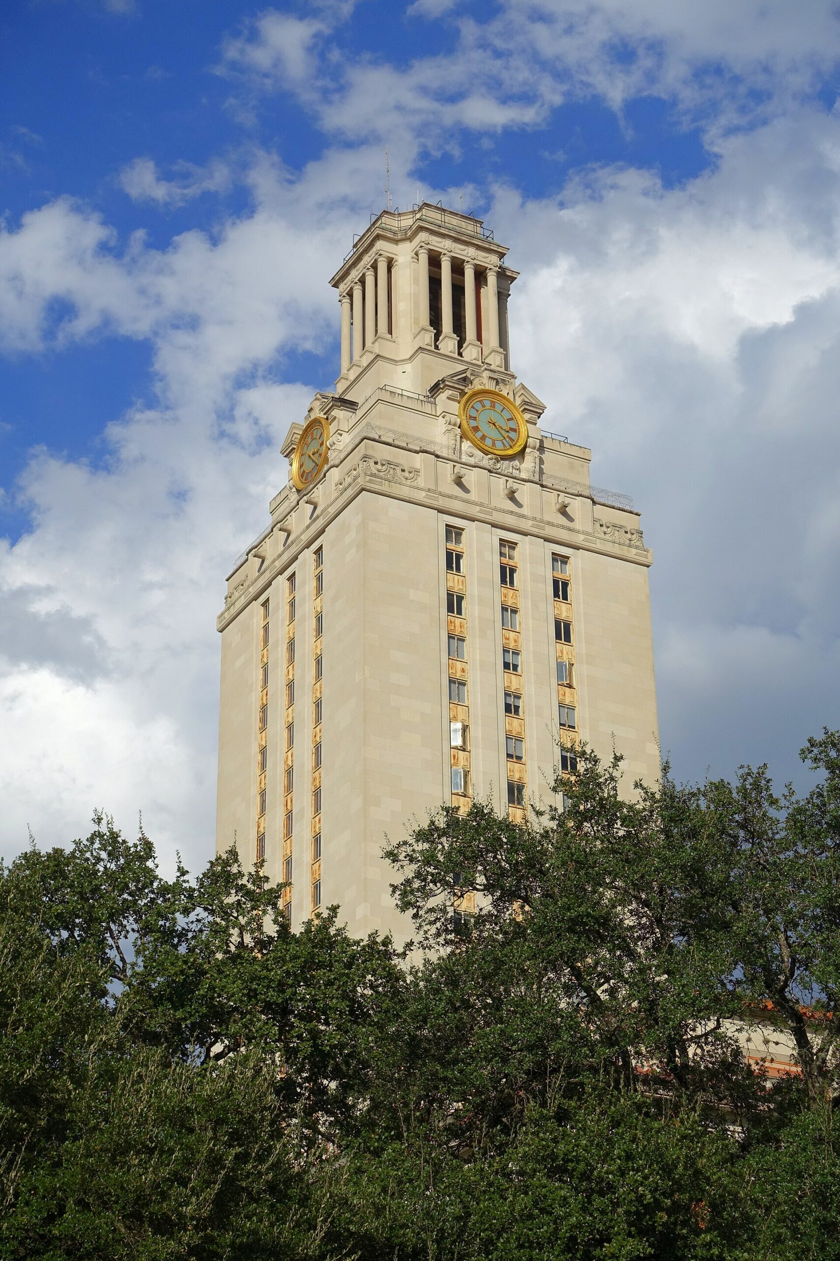 The Main Building tower, UT Austin