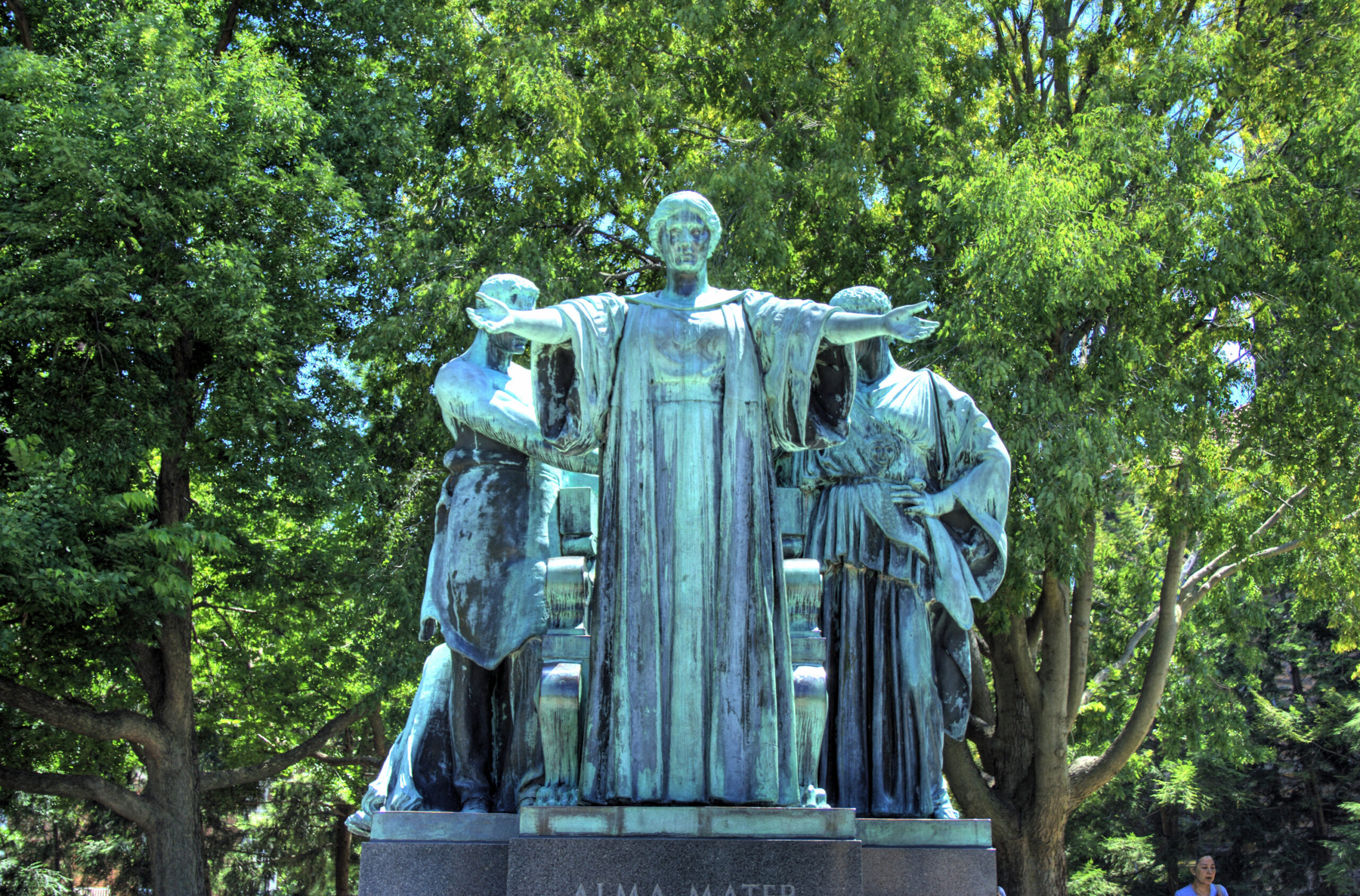 Alma Mater statue at the University of Illinois Urbana-Champaign