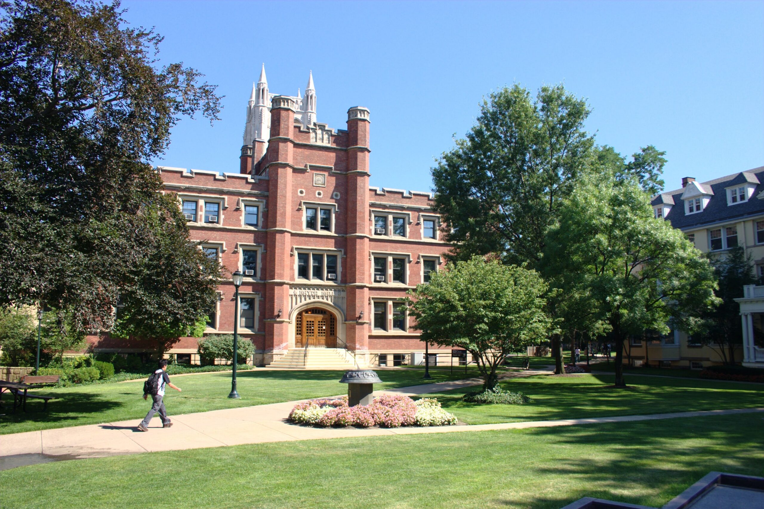 The Case Western Reserve University campus in Cleveland